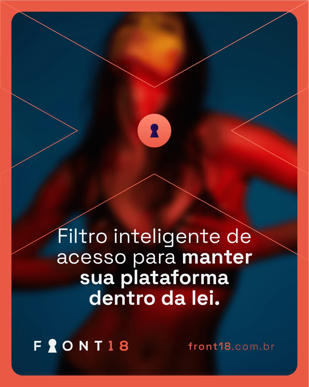 Front18 — Catraca virtual de verificação de idade para conformidade com ECA Digital